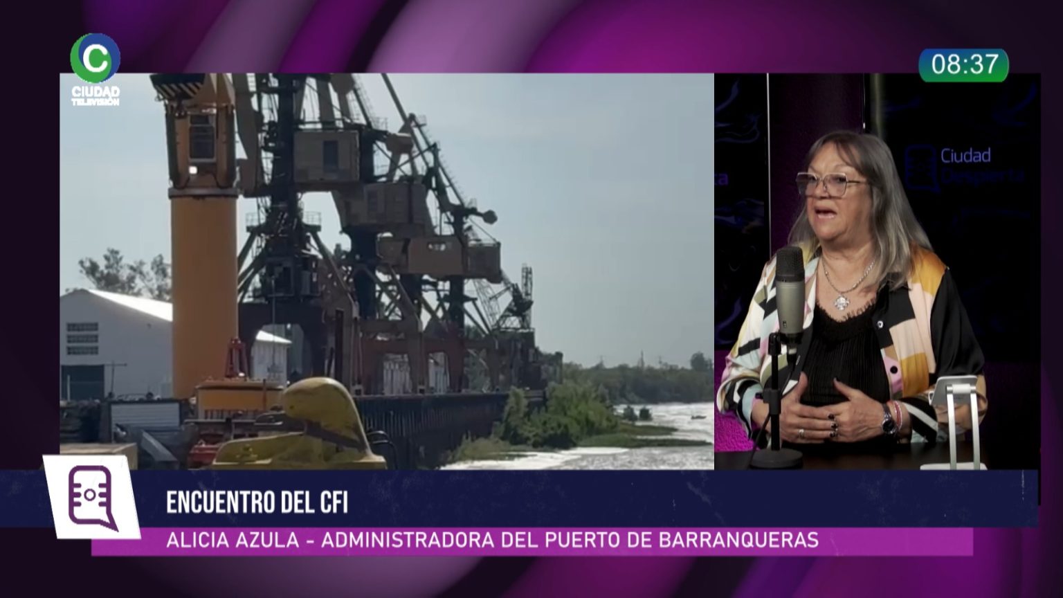 El Puerto de Barranqueras busca financiamiento internacional para potenciar la actividad y avanzar con el dragado