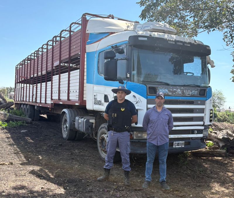 Secuestraron en Castelli un camión con pedido de secuestro vigente en Corrientes Secuestraron en Castelli un camión con pedido de secuestro vigente en Corrientes