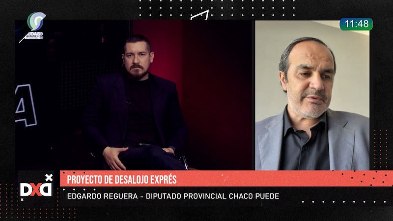 Reguera defendió el proyecto de desalojo exprés y afirmó que busca “proteger a la gente de bien” Reguera defendió el proyecto de desalojo exprés y afirmó que busca “proteger a la gente de bien”