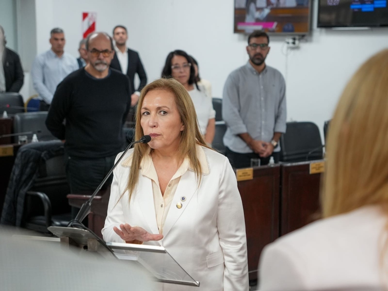 Laura Fogar asumió como diputada provincial en la banca que dejó tras su renuncia Magda Ayala Laura Fogar asumió como diputada provincial en la banca que dejó tras su renuncia Magda Ayala