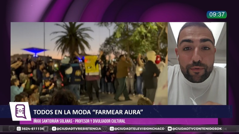 “Farmear Aura”: redes sociales, códigos juveniles y una nueva forma de encuentro en las plazas “Farmear Aura”: redes sociales, códigos juveniles y una nueva forma de encuentro en las plazas