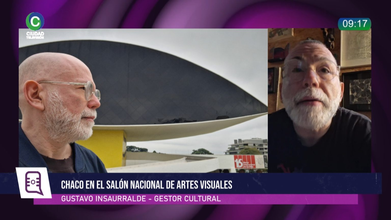 Gustavo Insaurralde, elegido como jurado del Salón Nacional de Artes Visuales: “Es un orgullo que Chaco esté representado” Gustavo Insaurralde, elegido como jurado del Salón Nacional de Artes Visuales: “Es un orgullo que Chaco esté representado”