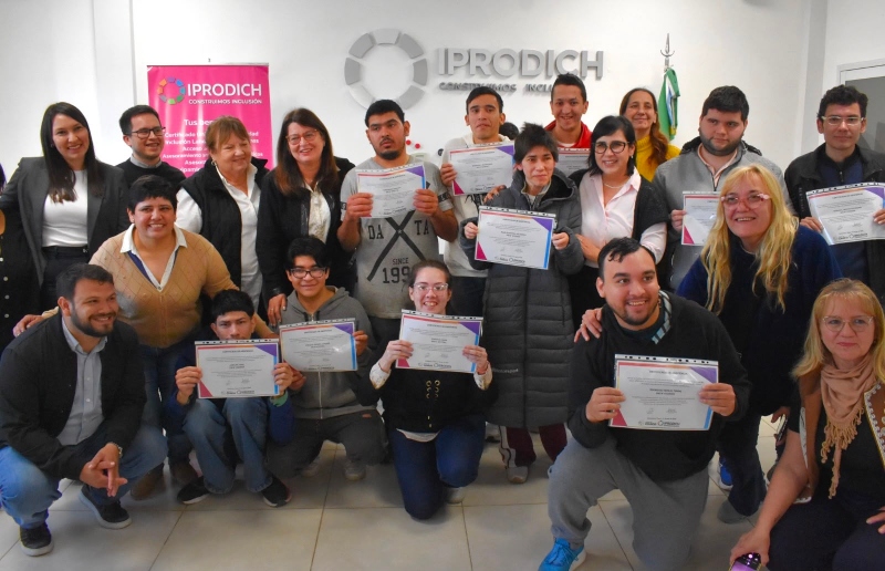 Inclusión con oportunidades: jóvenes con discapacidad se capacitaron en oficios Inclusión con oportunidades: jóvenes con discapacidad se capacitaron en oficios
