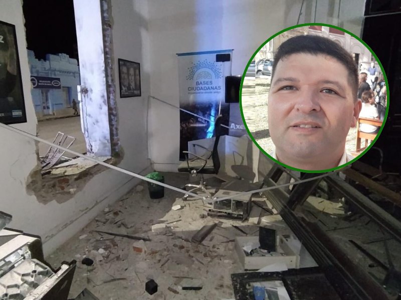 Condenan a seis años de prisión a un neonazi que detonó una bomba frente a un local de La Cámpora en Bahía Blanca Condenan a seis años de prisión a un neonazi que detonó una bomba frente a un local de La Cámpora en Bahía Blanca