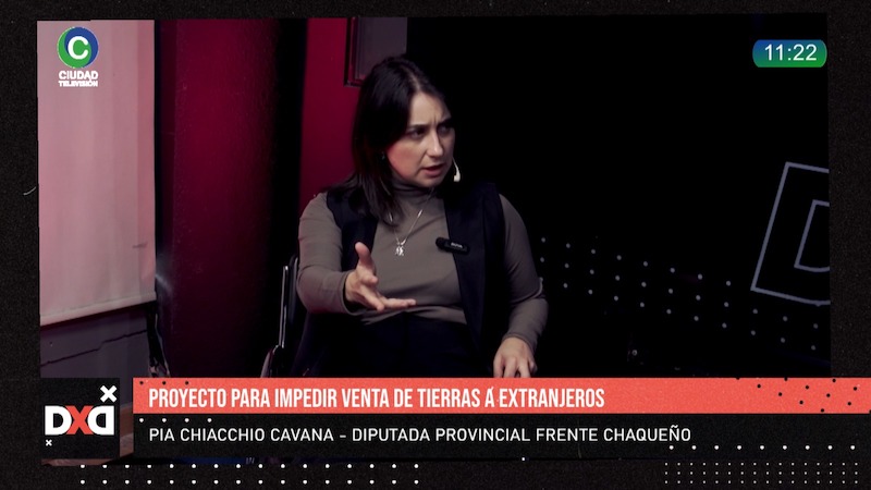 Chiacchio Cavana defendió una política de acceso legal a la tierra y cuestionó la reforma nacional: “No falta tierra, falta planificación” Chiacchio Cavana defendió una política de acceso legal a la tierra y cuestionó la reforma nacional: “No falta tierra, falta planificación”