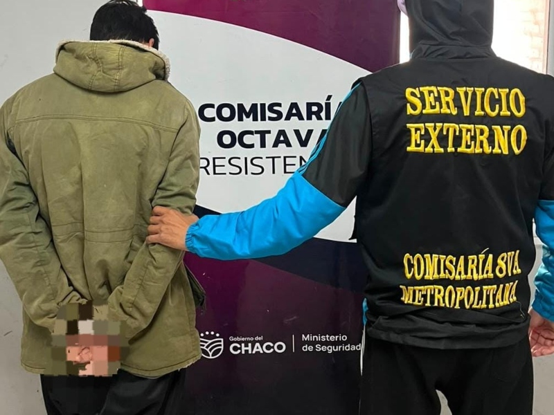Demoraron a un hombre investigado por dos robos en Resistencia Demoraron a un hombre investigado por dos robos en Resistencia