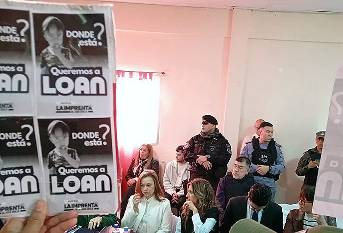 Cuatro prefectos declararán este miércoles en el juicio por la supuesta sustracción de Loan Cuatro prefectos declararán este miércoles en el juicio por la supuesta sustracción de Loan