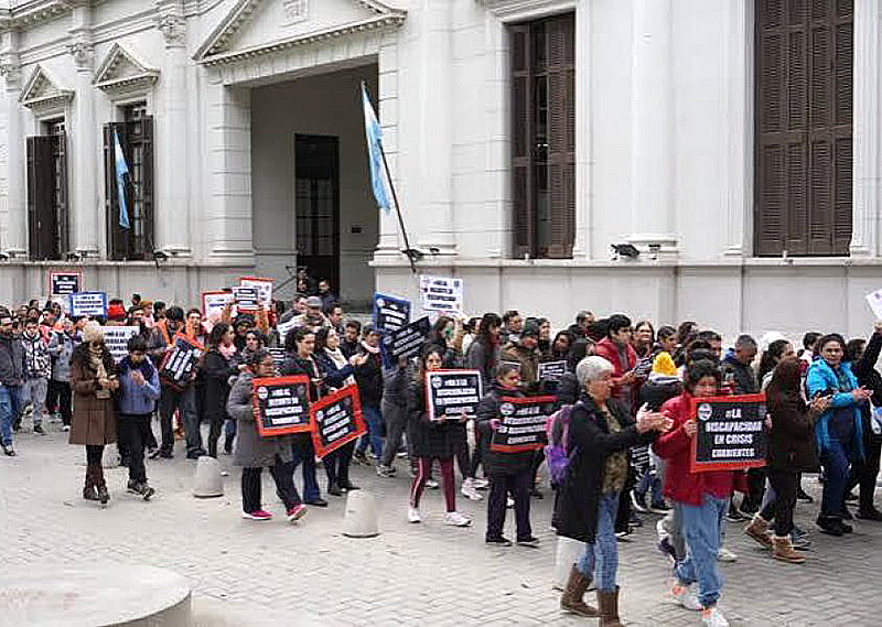 Corrientes volverá a manifestarse por los recortes a discapacidad en el Presupuesto Nacional 2027 Corrientes volverá a manifestarse por los recortes a discapacidad en el Presupuesto Nacional 2027