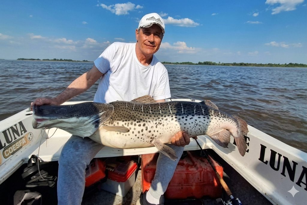 Capturan en Corrientes un surubí de más de 40 kilos y lo devolvieron al Paraná