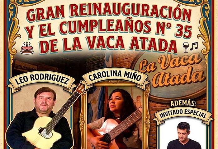 Sábado inolvidable: “La Vaca Atada” cumple sus primeros 35 años Sábado inolvidable: “La Vaca Atada” cumple sus primeros 35 años
