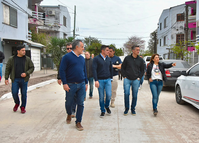 Nuevo pavimento y obras que transforman el perfil urbano del B° Nueva Resistencia Nuevo pavimento y obras que transforman el perfil urbano del B° Nueva Resistencia