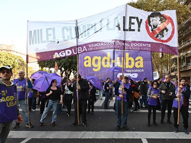 Gremios universitarios intimaron al Gobierno para que abone la recomposición salarial antes del 30 de septiembre Gremios universitarios intimaron al Gobierno para que abone la recomposición salarial antes del 30 de septiembre