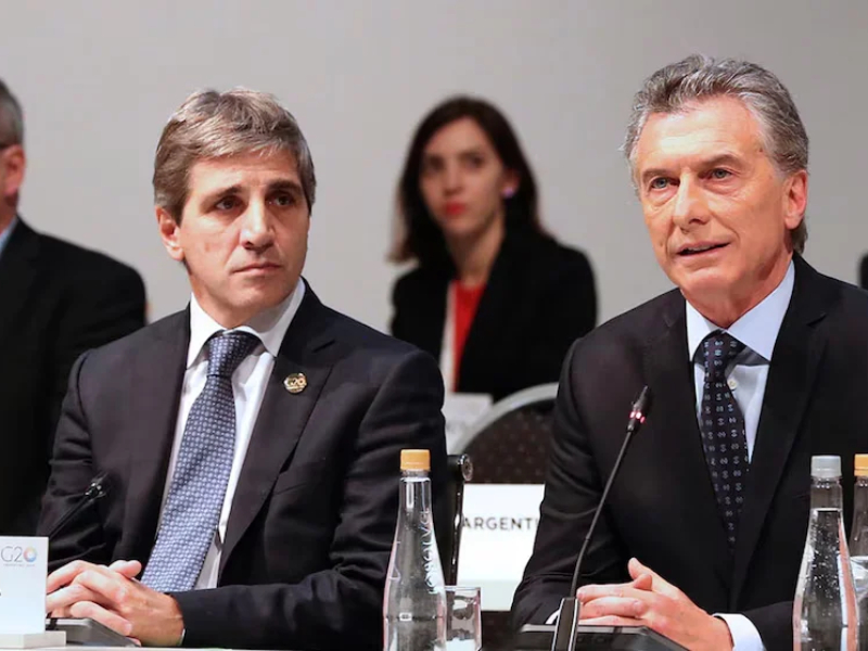 Piden anular el archivo de la causa contra Macri y Caputo por el préstamo del FMI Piden anular el archivo de la causa contra Macri y Caputo por el préstamo del FMI