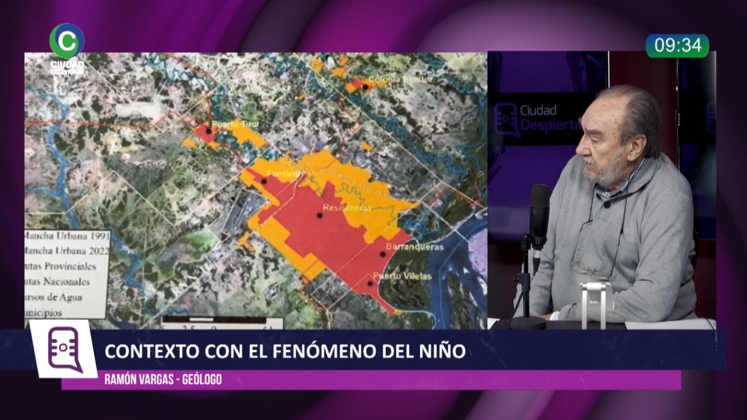 Ramón Vargas: “Con Niño o sin Niño, nuestra sociedad tiene que estar preparada”