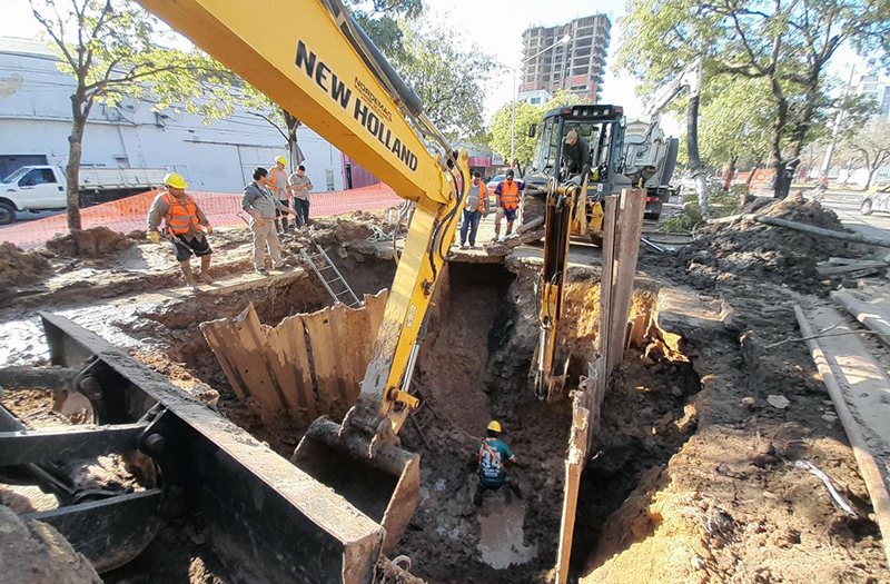 Sameep reparará un caño que abastece a la cisterna central de Resistencia y podría afectar el servicio Sameep reparará un caño que abastece a la cisterna central de Resistencia y podría afectar el servicio