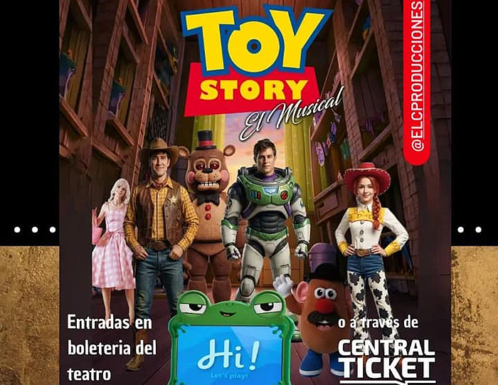 “Toy Story: el musical” se presentará en Resistencia y Sáenz Peña el 3 y 4 de octubre “Toy Story: el musical” se presentará en Resistencia y Sáenz Peña el 3 y 4 de octubre