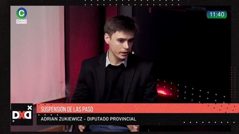 “La suspensión de las PASO es una celebración”, el diputado Adrián Zukiewicz “La suspensión de las PASO es una celebración”, el diputado Adrián Zukiewicz