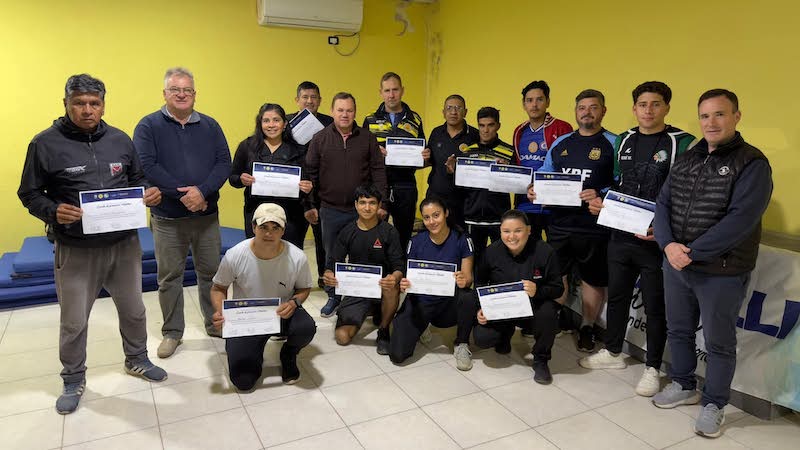Finalizaron los cursos de arbitraje en Juan José Castelli Finalizaron los cursos de arbitraje en Juan José Castelli