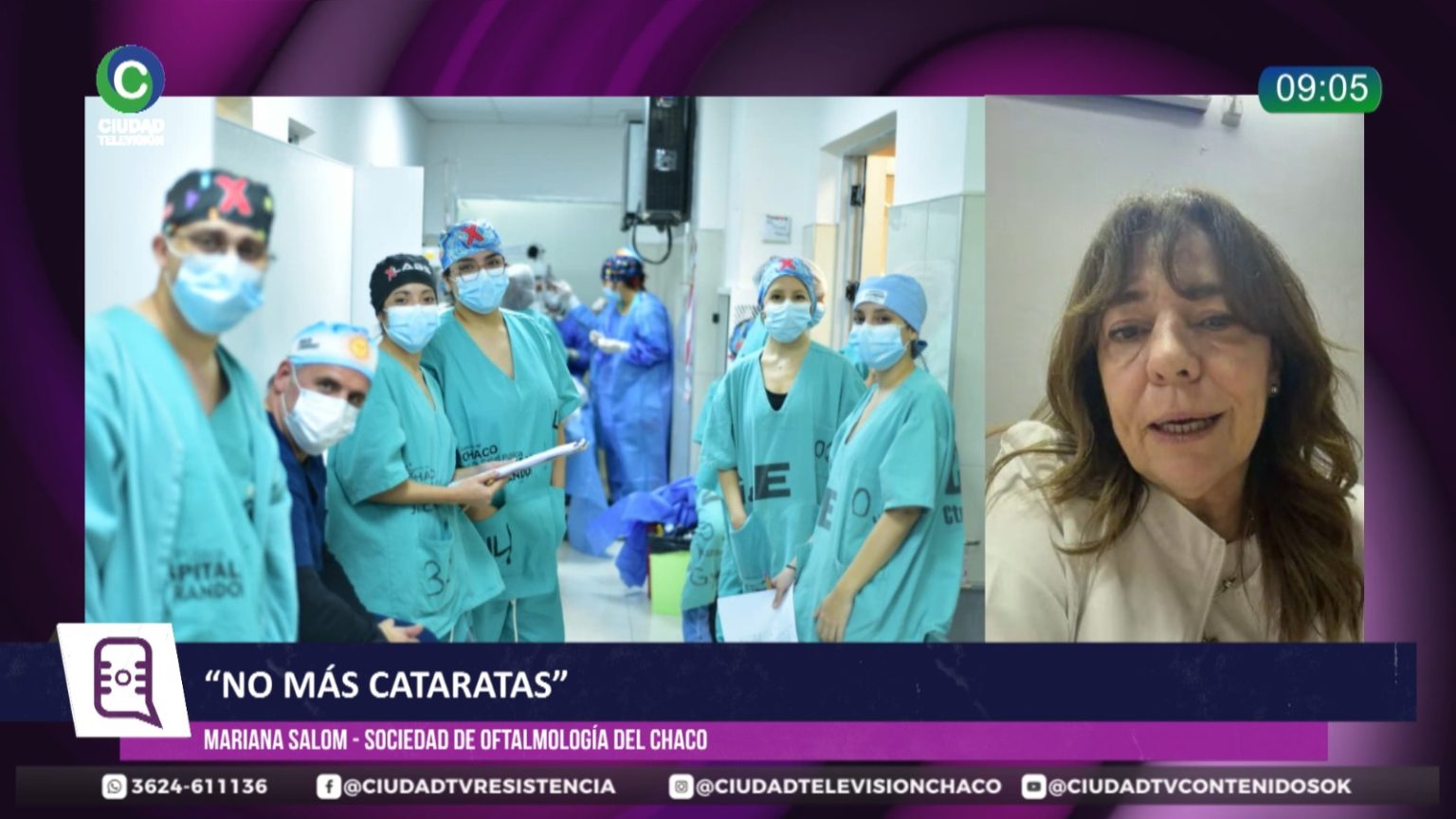 “No Más Cataratas”: 225 chaqueños recuperaron la visión tras una campaña de cirugías “No Más Cataratas”: 225 chaqueños recuperaron la visión tras una campaña de cirugías