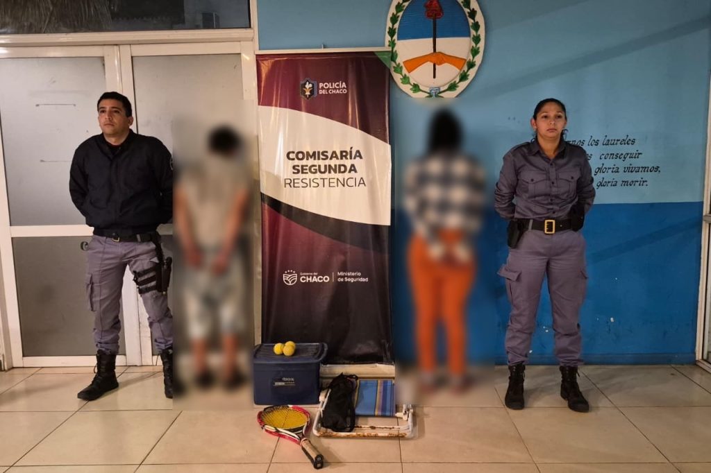 Detuvieron a una pareja con elementos sustraídos de una vivienda Detuvieron a una pareja con elementos sustraídos de una vivienda