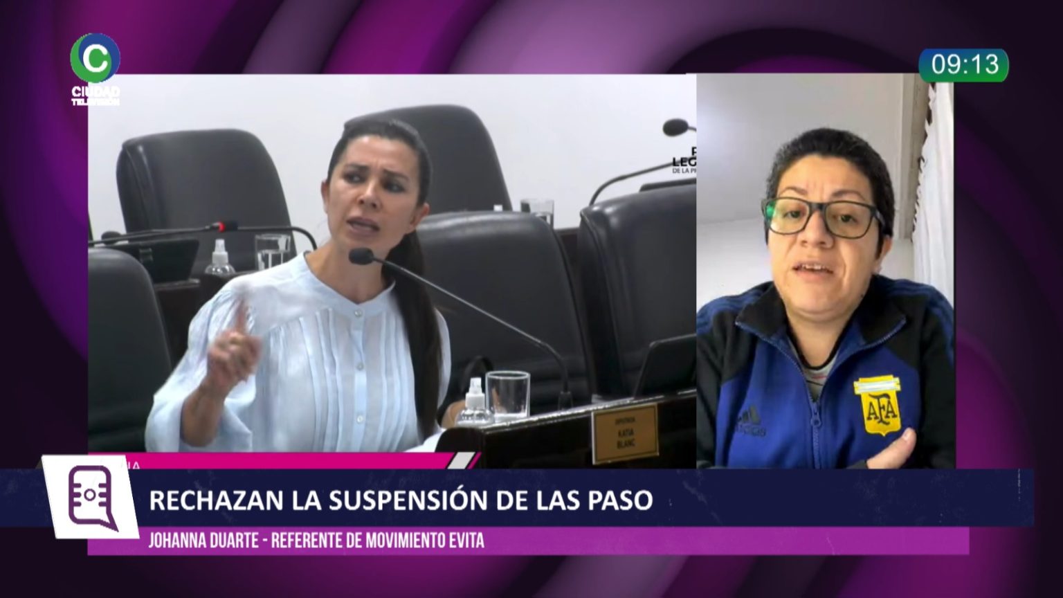 Duarte cuestionó la suspensión de las PASO y apuntó contra Katia Blanc: “Defraudó al electorado que la llevó a esa banca” Duarte cuestionó la suspensión de las PASO y apuntó contra Katia Blanc: “Defraudó al electorado que la llevó a esa banca”