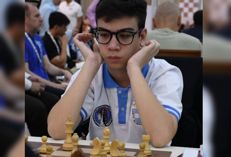 Faustino Oro volvió a brillar en una jornada perfecta de Argentina en las Olimpiadas de Ajedrez ante Sudán Faustino Oro volvió a brillar en una jornada perfecta de Argentina en las Olimpiadas de Ajedrez ante Sudán