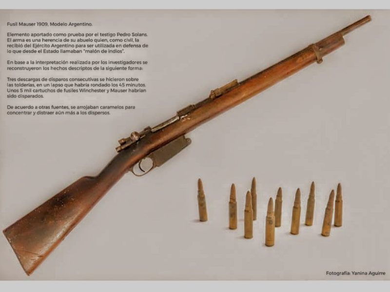 Una carabina máuser utilizada en la Masacre de Napalpí será emplazada en el Museo del Hombre Chaqueño Una carabina máuser utilizada en la Masacre de Napalpí será emplazada en el Museo del Hombre Chaqueño