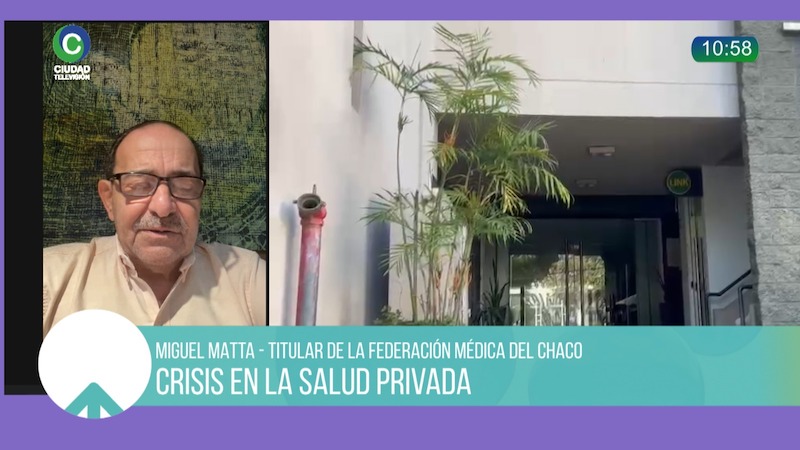 “El sistema de seguridad social en el sector salud está absolutamente colapsado”, afirmó Matta “El sistema de seguridad social en el sector salud está absolutamente colapsado”, afirmó Matta