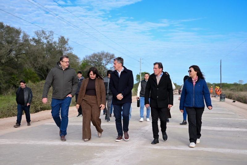 Avanza la ejecución de obras de la ruta 48 en Pampa Almirón: esperó 81 años y estaría terminada en noviembre Avanza la ejecución de obras de la ruta 48 en Pampa Almirón: esperó 81 años y estaría terminada en noviembre