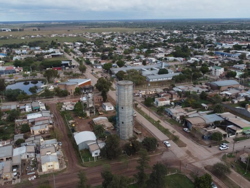 Finalizaron las redes de agua potable y centros de distribución en Pinedo y Capdevila Finalizaron las redes de agua potable y centros de distribución en Pinedo y Capdevila