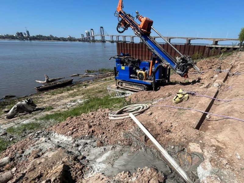 Avanzan las obras de protección de la costa en San Pedro Pescador Avanzan las obras de protección de la costa en San Pedro Pescador