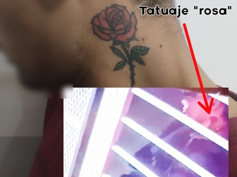 Lo identificaron por su tatuaje en el cuello: tenía 11 picaportes en su poder Lo identificaron por su tatuaje en el cuello: tenía 11 picaportes en su poder