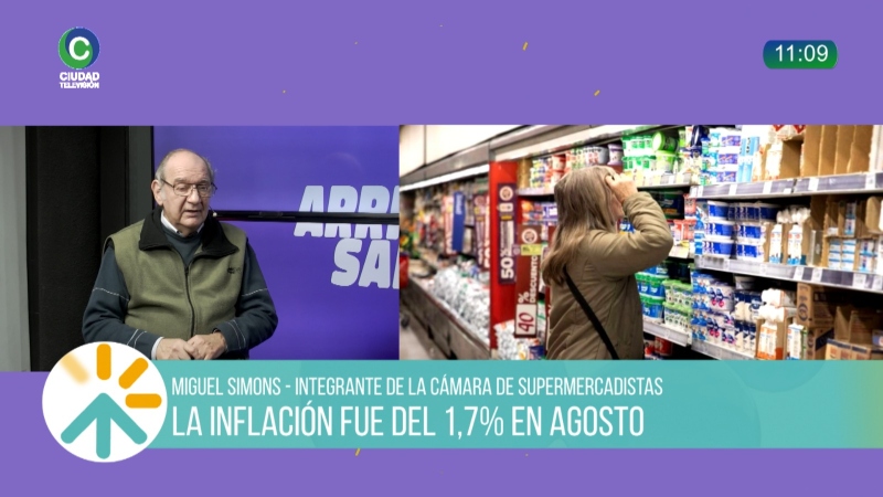 “En el Chaco la inflación real es mayor”, afirmó Miguel Simons, referente de supermercadistas “En el Chaco la inflación real es mayor”, afirmó Miguel Simons, referente de supermercadistas