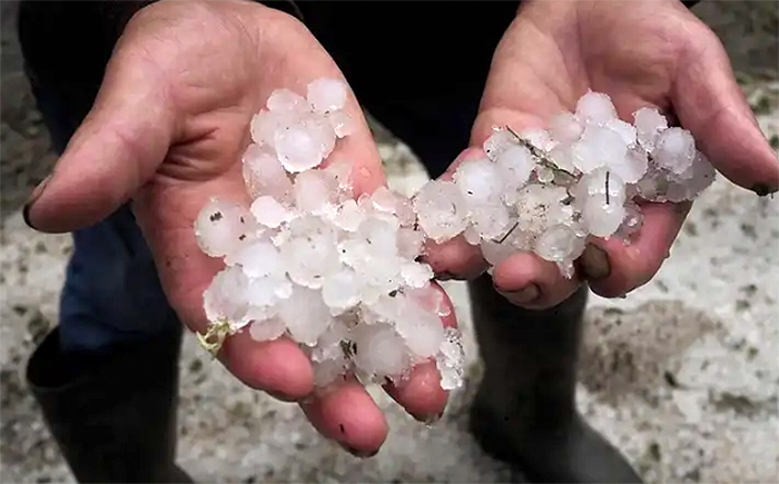 Alerta por el granizo que cayó en Santa Fe: detectaron microplásticos y metales en las muestras Alerta por el granizo que cayó en Santa Fe: detectaron microplásticos y metales en las muestras