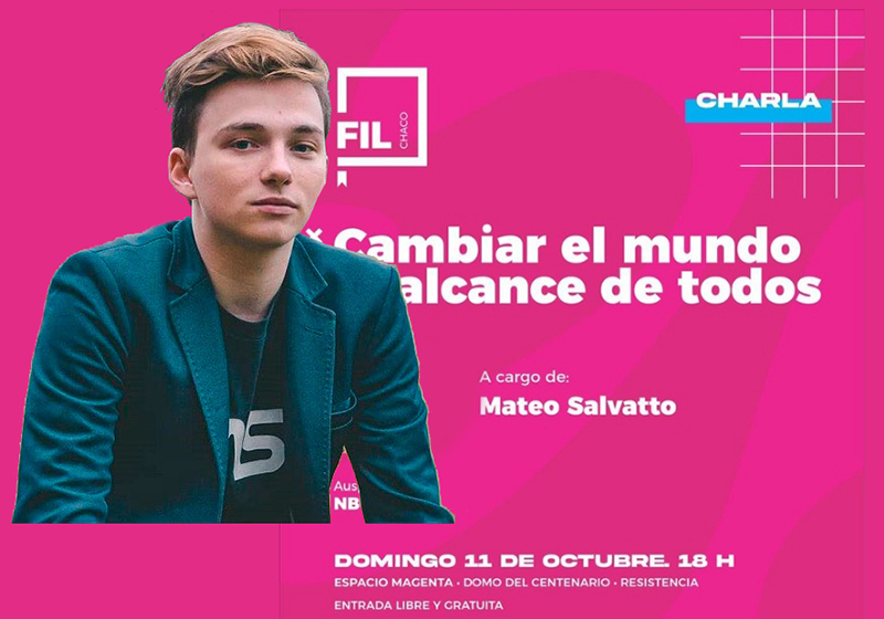 Tras récord de ventas y convocatoria, la Feria del Libro se despide con Mateo Salvatto Tras récord de ventas y convocatoria, la Feria del Libro se despide con Mateo Salvatto