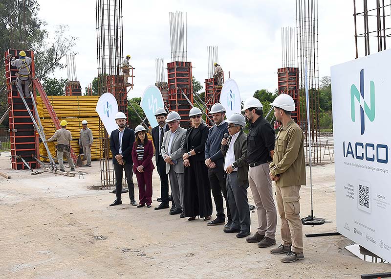 IACCO, cada vez más cerca: comenzó la etapa de elevación y empieza a crecer el edificio IACCO, cada vez más cerca: comenzó la etapa de elevación y empieza a crecer el edificio