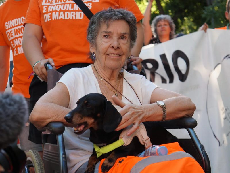 Murió a los 87 años una mujer española cuyo desalojo desencadenó protestas por la vivienda Murió a los 87 años una mujer española cuyo desalojo desencadenó protestas por la vivienda