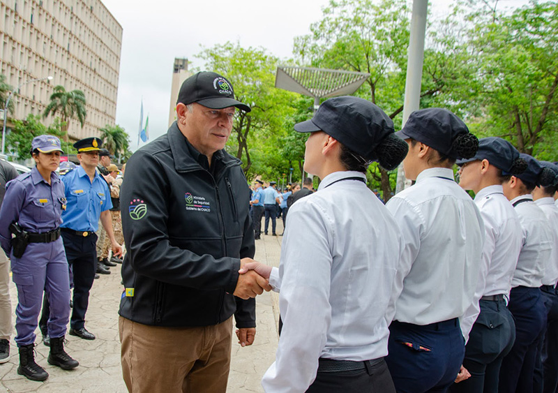Seguridad puso en marcha el Operativo Caminante con 460 futuros efectivos en las calles capitalinas Seguridad puso en marcha el Operativo Caminante con 460 futuros efectivos en las calles capitalinas