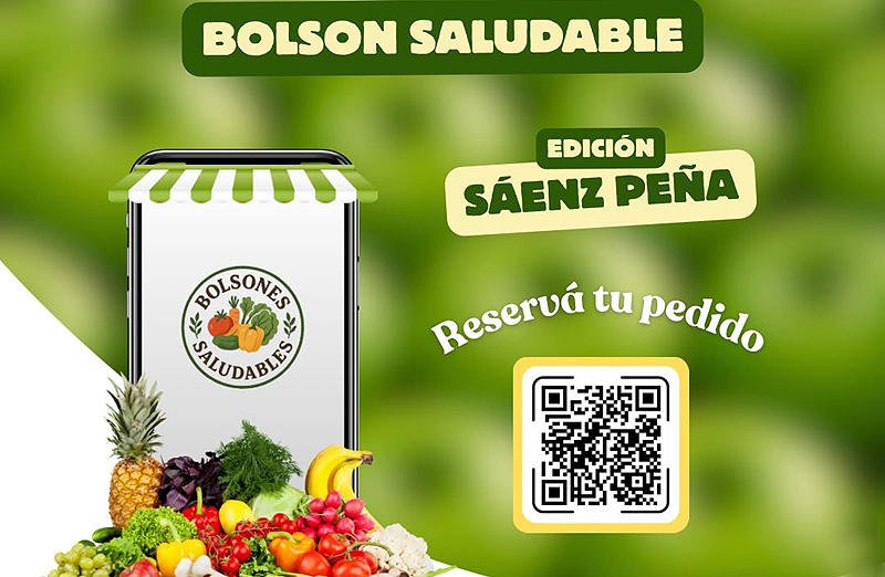“Bolsón Saludable” en Sáenz Peña: se habilitó la reserva de pedidos de frutas y verduras locales “Bolsón Saludable” en Sáenz Peña: se habilitó la reserva de pedidos de frutas y verduras locales