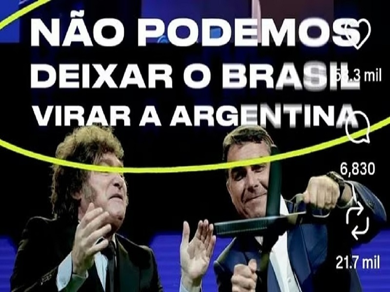 Lula apunta a Flávio Bolsonaro con un spot sobre pobreza y desempleo en Argentina: “Es su plan económico” Lula apunta a Flávio Bolsonaro con un spot sobre pobreza y desempleo en Argentina: “Es su plan económico”