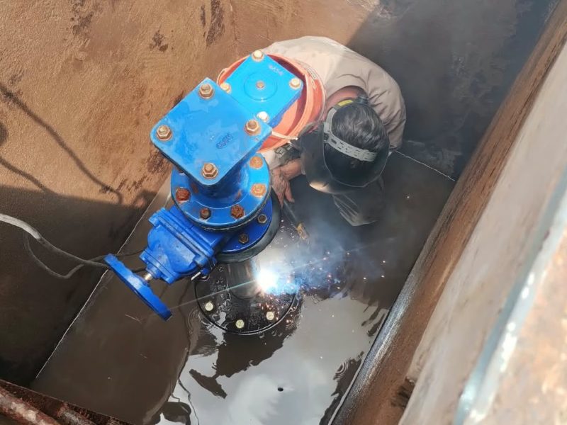Sameep culminó trabajos de mantenimiento en el primer acueducto del interior Sameep culminó trabajos de mantenimiento en el primer acueducto del interior