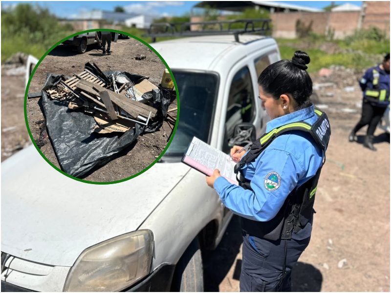 El Municipio multó a vecinos por arrojar residuos en la vía pública El Municipio multó a vecinos por arrojar residuos en la vía pública