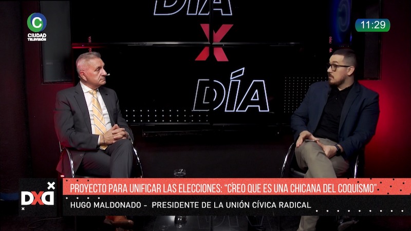 Hugo Maldonado cuestionó la unificación electoral: “Es una chicana política” Hugo Maldonado cuestionó la unificación electoral: “Es una chicana política”