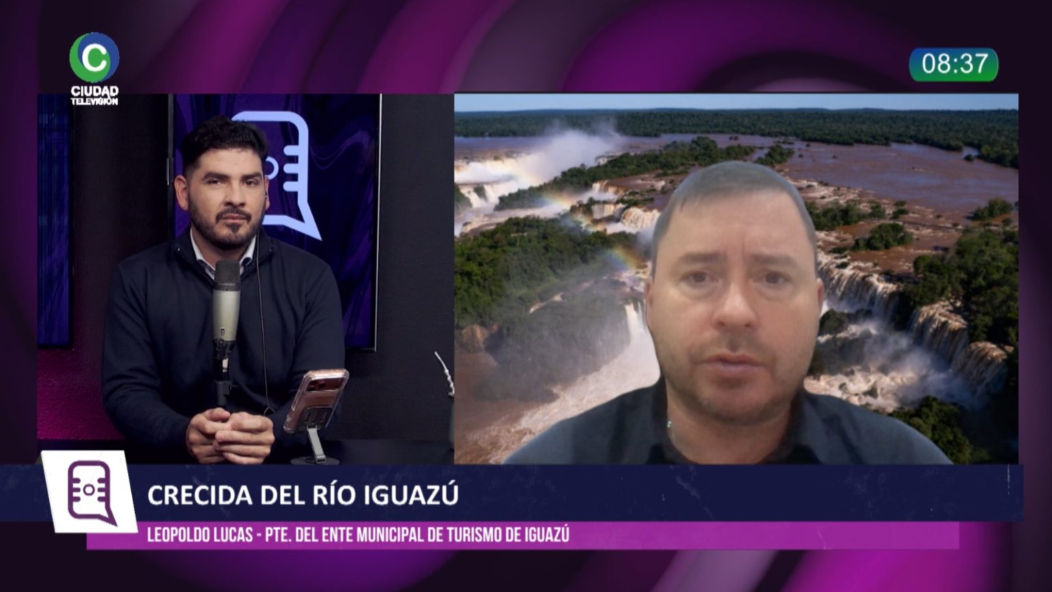 Cataratas del Iguazú: reabrieron los circuitos Superior e Inferior, pero la Garganta del Diablo sigue cerrada Cataratas del Iguazú: reabrieron los circuitos Superior e Inferior, pero la Garganta del Diablo sigue cerrada