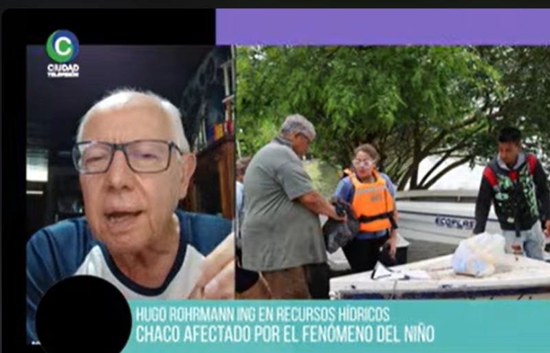 “La crecida del Paraná es la primera manifestación de las consecuencias de El Niño”, afirmó Rohrmann “La crecida del Paraná es la primera manifestación de las consecuencias de El Niño”, afirmó Rohrmann