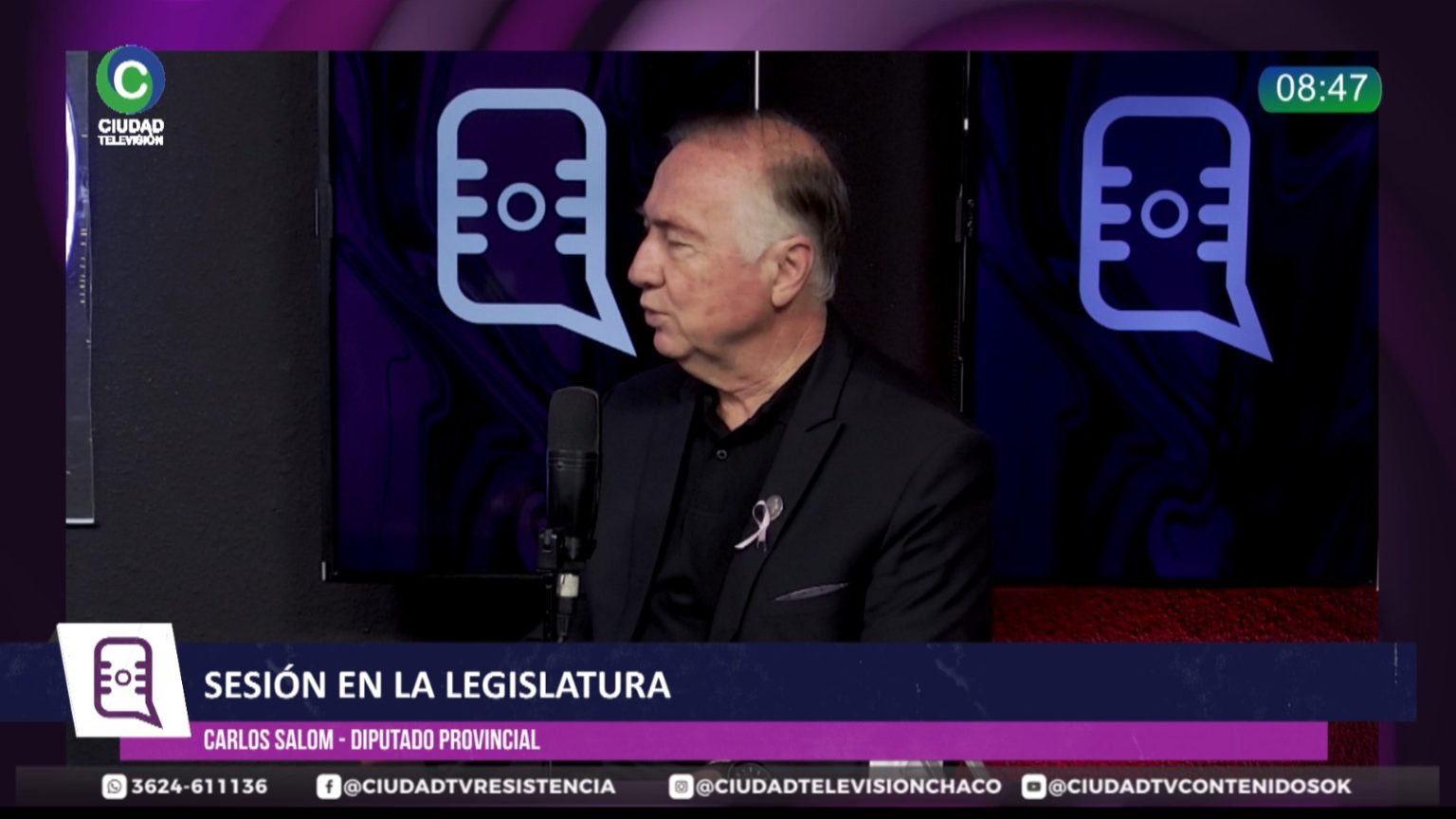 El diputado Salom rechazó cambiar las reglas electorales y reclamó una reforma constitucional de fondo