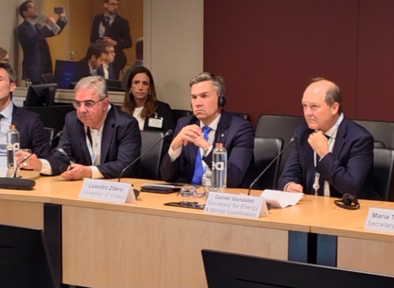 Chaco se presentó en París como socio estratégico para la logística y el desarrollo minero del NOA Chaco se presentó en París como socio estratégico para la logística y el desarrollo minero del NOA